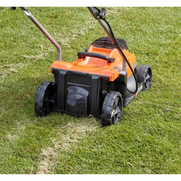 Tondeuse électrique sans fil + batterie 2,5Ah + chargeur - BLACK&DECKER - BCMW3336L1-QW - 36V - 33cm de coupe