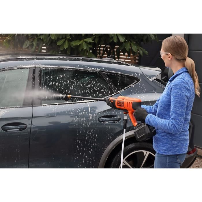 Nettoyeur haute pression sans fil - BLACK+DECKER - BCPC18B-XJ - 24 bars - 18V - Sans batterie