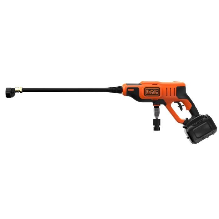 Nettoyeur haute pression sans fil - BLACK+DECKER - BCPC18B-XJ - 24 bars - 18V - Sans batterie