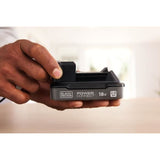 Starter kit Batterie 18V 2Ah + Chargeur 1A - BLACK&DECKER - BDL2018S1B-QW