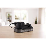 Starter kit Batterie 18V 2Ah + Chargeur 1A - BLACK&DECKER - BDL2018S1B-QW