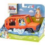 Voiture de Bluey - BLUEY - VÈhicule familial avec figurine Chilli et accessoires