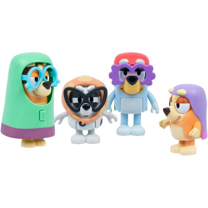 Coffret de 4 figurines - BLUEY - Les grands-meres - Des 3 ans