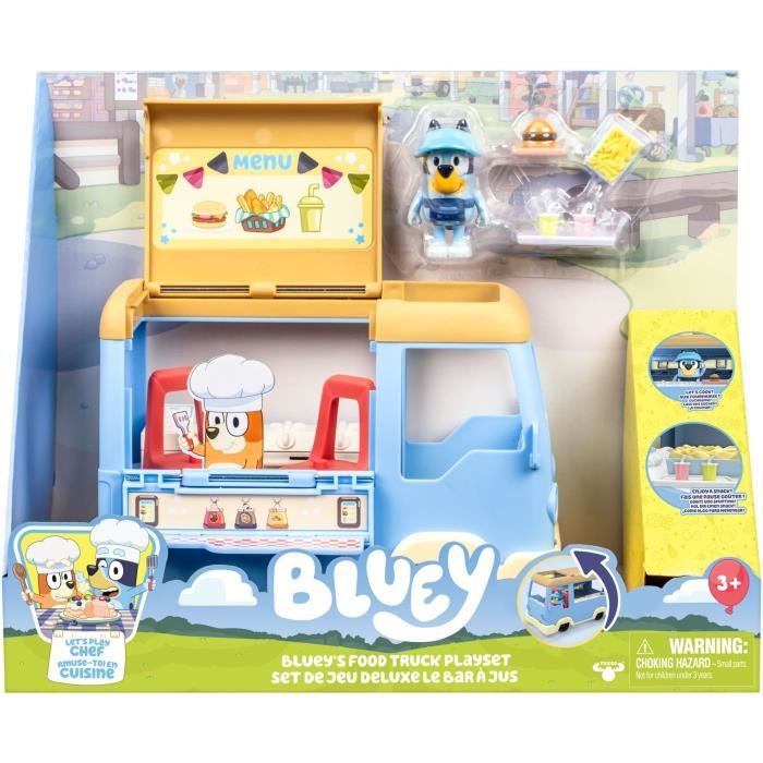 Le Foodtruck - BLUEY - 1 figurine + 4 accessoires - Des 3 ans