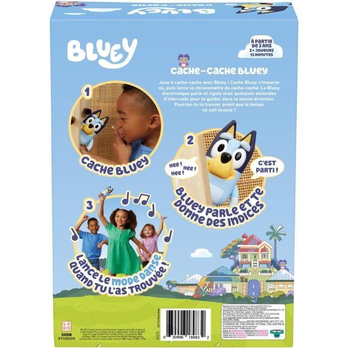 Cache-cache - Jeux-interactif - BLUEY - 1 figurine électronique - Bleu - Des 3 ans