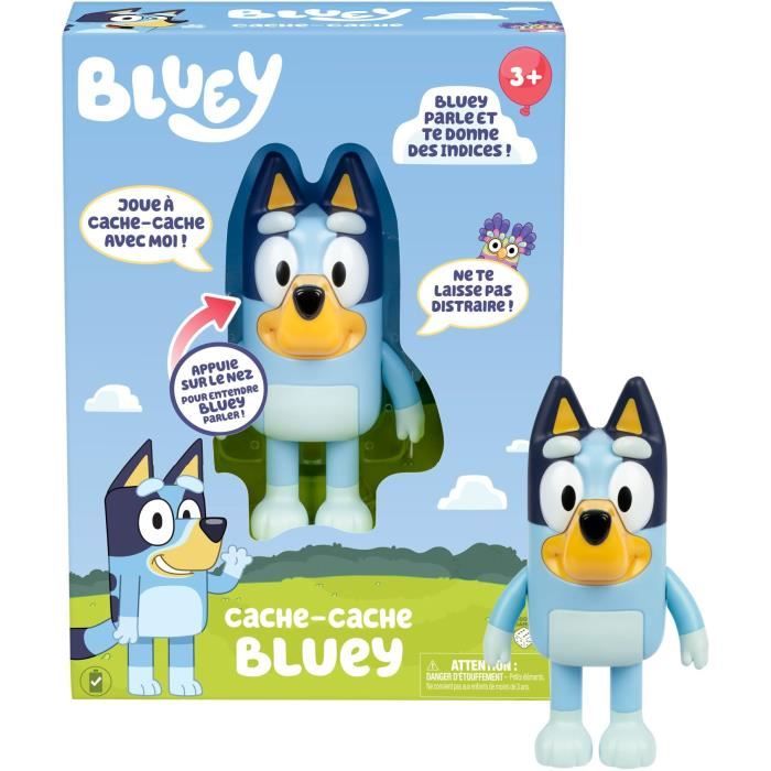Cache-cache - Jeux-interactif - BLUEY - 1 figurine électronique - Bleu - Des 3 ans