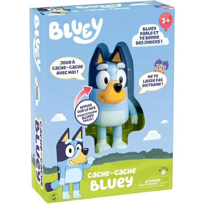 Cache-cache - Jeux-interactif - BLUEY - 1 figurine électronique - Bleu - Des 3 ans