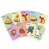 Jeu d'ambiance - BLUE ORANGE - Taco Chapeau Gâteau Cadeau Pizza - Rapidité - Réflexes - Alimentation