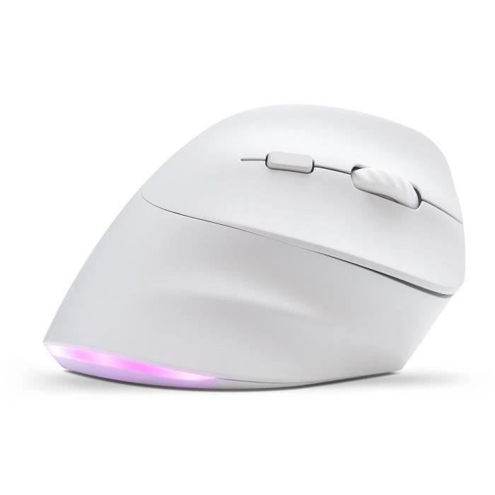 Souris Ergonomique Sans Fil - BLUESTORK - ERGO - Lumineuse - PC/MAC - Noir