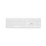 Clavier sans fil Bluetooth - BLUESTORK -  MAC - Full size - Compatible Mac - Blanc