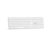 Clavier sans fil Bluetooth - BLUESTORK -  MAC - Full size - Compatible Mac - Blanc