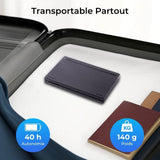 Clavier sans fil pliable - Ordinateur, tablette, smartphone, TV - Touches ciseaux - BLUESTORK - KB-MINI-FOLD/FR - AZERTY - Noir