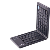 Clavier sans fil pliable - Ordinateur, tablette, smartphone, TV - Touches ciseaux - BLUESTORK - KB-MINI-FOLD/FR - AZERTY - Noir