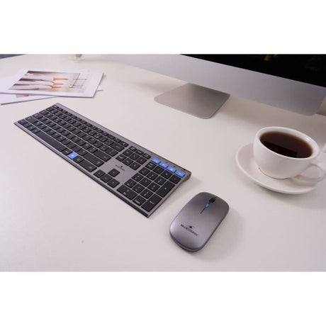Clavier sans fil - Touches ciseaux - BLUESTORK - AZERTY - Métal - Silencieux