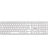 Clavier Filaire - BLUESTORK - KB Mac - Compatible Mac - Blanc