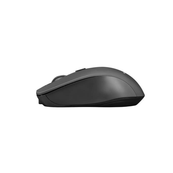 Pack Clavier Souris - BLUESTORK - PACK OFFICE RECHARGEABLE - Sans Fil - Noir