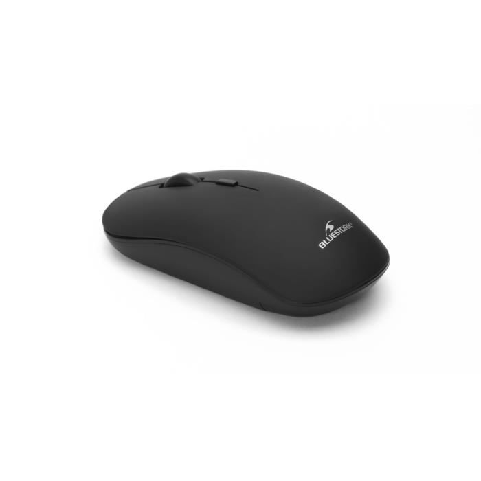 Souris Sans Fil - BLUESTORK - OFFICE 100 - 2.4G + Bluetooth - Rechargeable - PC/MAC - Noir