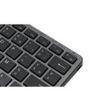 Clavier Sans Fil - BLUESTORK - MINI R - Compact - Rechargeable - Gris/Noir