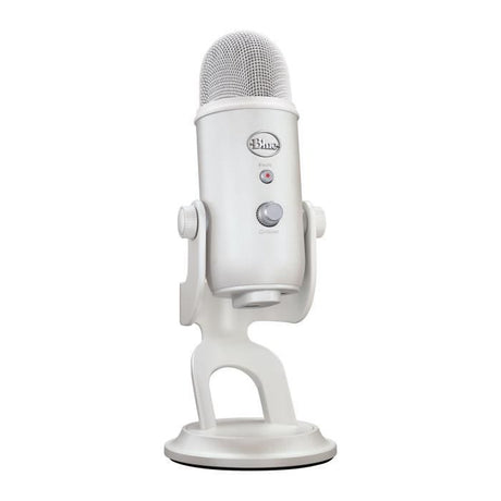 Microphone gamer - Filaire - Logitech G - Bleu Yeti - USB - Blanc