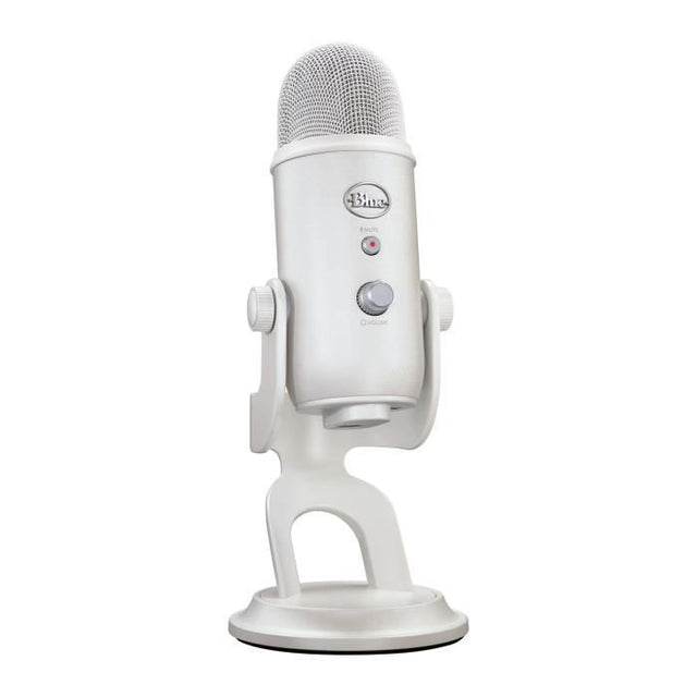 Microphone gamer - Filaire - Logitech G - Bleu Yeti - USB - Blanc