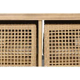 Ensemble repas de jardin CUBO - Table rectangulaire + 6 fauteuils - Structure en acier thermolaqué - 6 places - Bocarnea