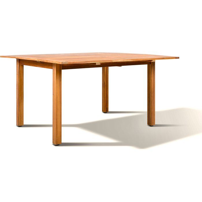 Ensemble repas de jardin TOSCANA - Table extensible + 6 six chaises pliantes - Bois d'acacia - 6 places - Bocarnea