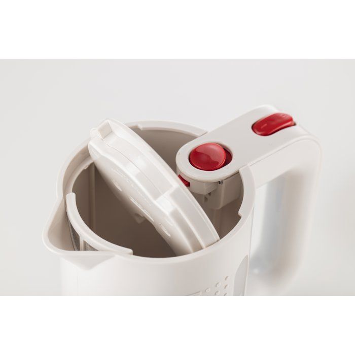 Bouilloire électrique - BODUM - BISTRO - 700 W - 0,5 L - Blanc
