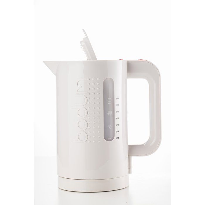 Bouilloire électrique - BODUM - BISTRO - 700 W - 0,5 L - Blanc