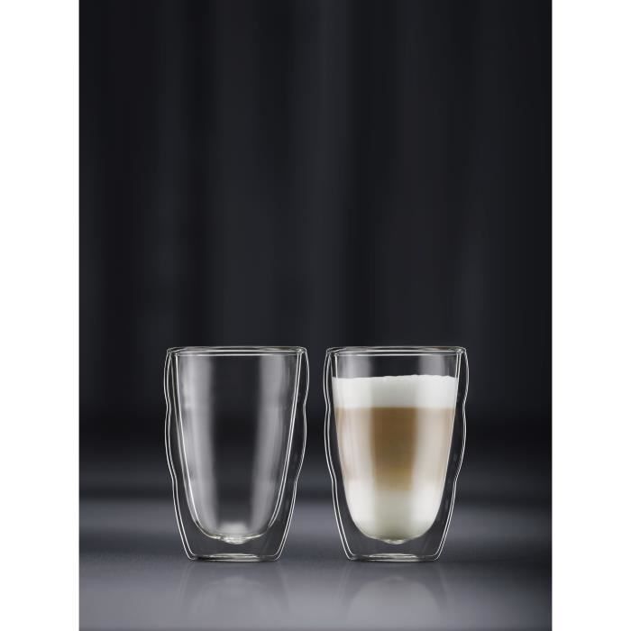 Set 6 verres thermo - BODUM - Pilatus - Double paroi - 0.35 l - Transparent