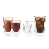 Set 6 verres thermo - BODUM - Pilatus - Double paroi - 0.35 l - Transparent