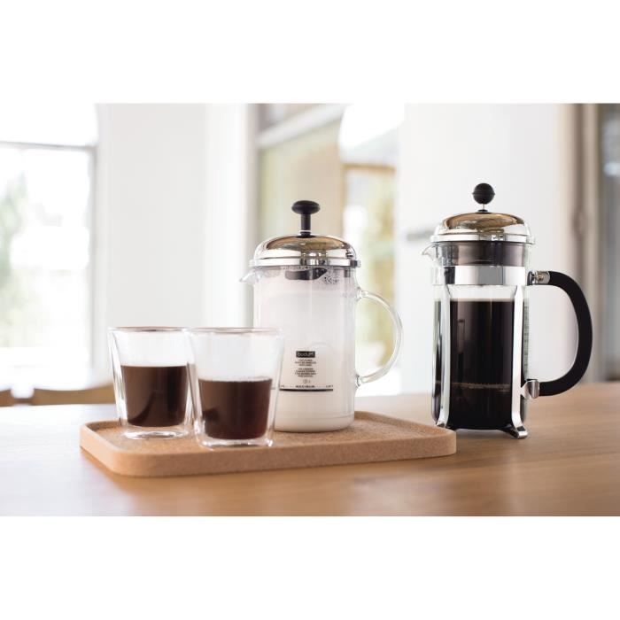 Set 6 verres thermo - BODUM - Canteen - Double paroi - 0.2 l - Transparent