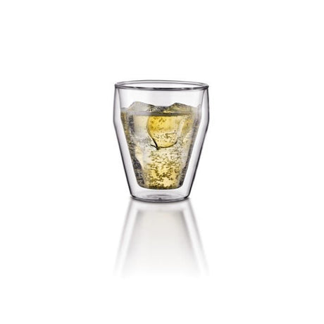 Set 6 verres thermo - BODUM - Titlis - Double paroi - 0.25 l - Transparent
