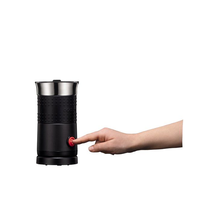 Mousseur a lait chauffant électrique - BODUM - BISTRO - 500 W - 0,3 L - Noir