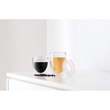 Set 2 gobelets - BODUM - Pavina To Go - Double paroi plastique - Couvercle hermétique - 20 cl - Transparent