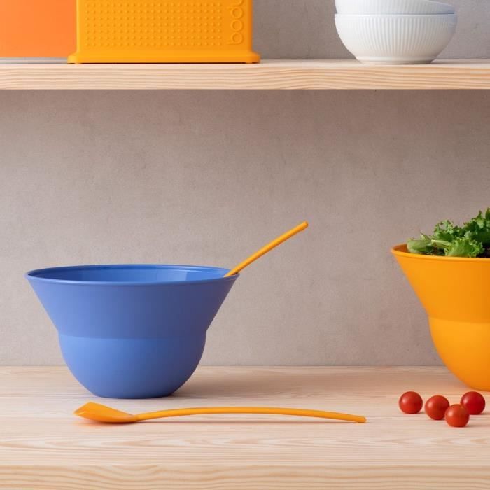 Ensemble de 2 bols 3 L et 4.9 L avec couverts a salade - BODUM - Topee - Matisse