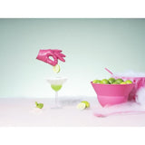 Ensemble de 2 saladiers 3 l et 4.9 l avec couvercle silicone - BODUM - Topee - Bubblegum