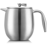 Cafetiere a piston - BODUM - Columbia - Double paroi - 4 tasses - 0.5 l - Inox - Mat