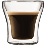 Set 2 verres - BODUM - Assam - Double paroi - 0.1 l - Transparent