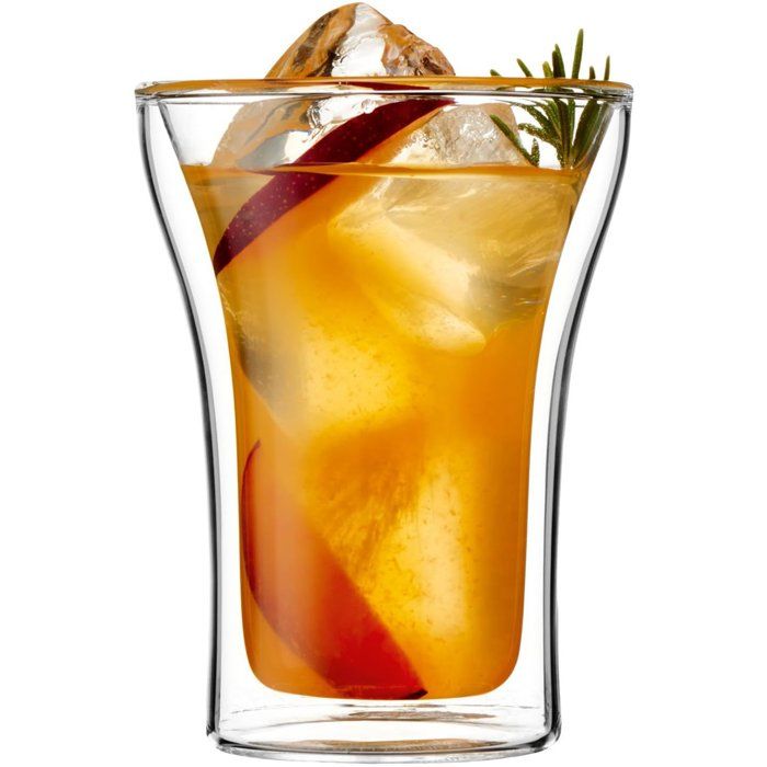Set 2 verres - BODUM - Assam - Double paroi - 0.25 l - Transparent