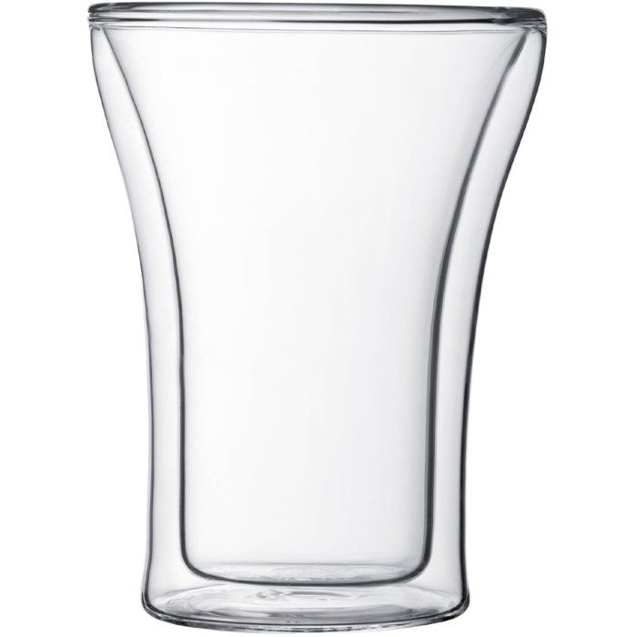 Set 2 verres - BODUM - Assam - Double paroi - 0.25 l - Transparent