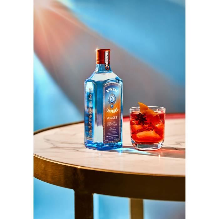 Bombay Sapphire - Sunset Edition LimitÈe - London Dry Gin - 40,0% Vol. - 70cl