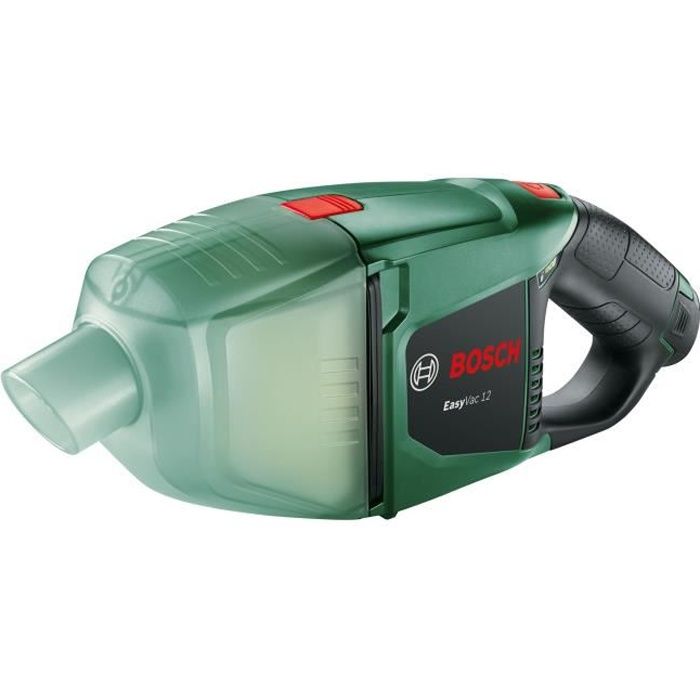 Aspirateur a main sans-fil Bosch - EasyVac 12 (Batterie, Chargeur et Accessoires inclus)