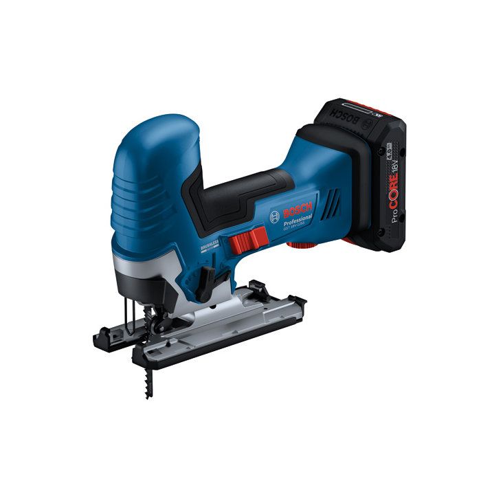 Scie sauteuse sans fil BOSCH PROFESSIONAL - GST 18V-125 - 12V - Lame 26mm - Set aspiration + pare-éclats