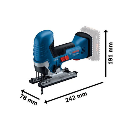 Bosch Professional GST 18V-125 S solo Scie sauteuse sans fil 06015B2001 sans batterie, sans chargeur 18 V