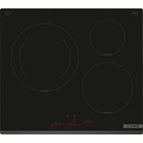Table induction BOSCH - 3 foyers - L59 x P52 cm - PIJ631HB1E