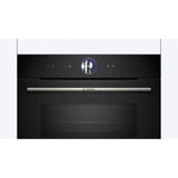 Four combiné micro-ondes encastrable BOSCH SER8 - CMG7761B1 - Noir - 45 L - 20 modes de cuisson