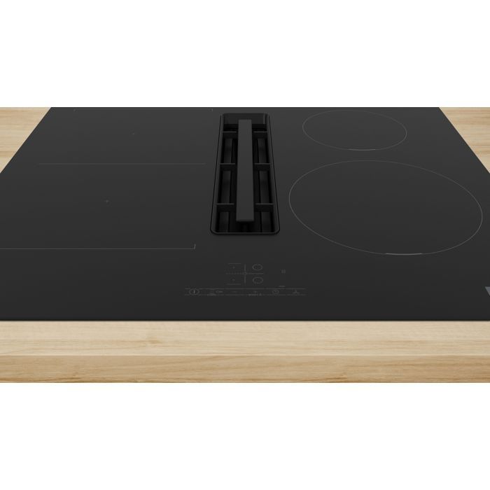 Bosch Table de cuisson aspirante induction 60cm 4 foyers 7400w noir - PVS611B16E