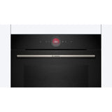 Four multifonction Ecoclean Softclose - BOSCH SER8 - HBG7541B1 Noir - Vol four: 71l - 14 modes de cuisson - H595xL594xP548mm