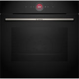 Four multifonction Ecoclean Softclose - BOSCH SER8 - HBG7541B1 Noir - Vol four: 71l - 14 modes de cuisson - H595xL594xP548mm