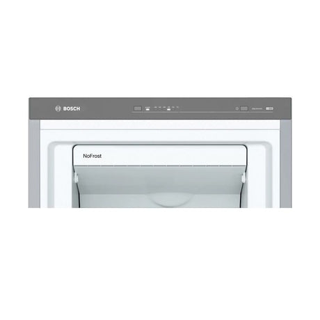 Congélateur armoire - BOSCH SER4 - GSN36VLEP - Classe E - 242 L - 186 x 60 x 65 cm - Inox